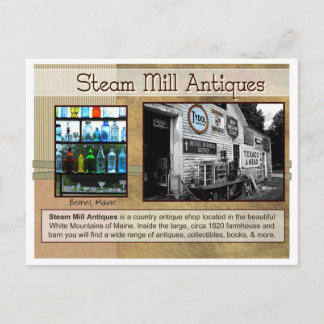 Steam Mill Antieke Briefkaart