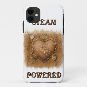Steam Powered Heart iPhone4 Hoesje