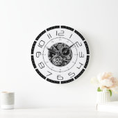 STEAM PUNK 24 UUR GROTE KLOK (Huis)