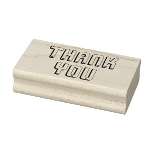 Steam Punk Bedankt Rubberstempel