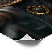 Steam punk top hat warrior poster perfect poster (Hoek)