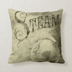 Steam runt de wereld van 1904 kussen