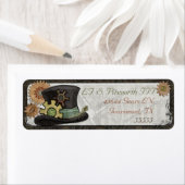 Steam Sass Steampunk Gemengde Media Etiket (Insitu)