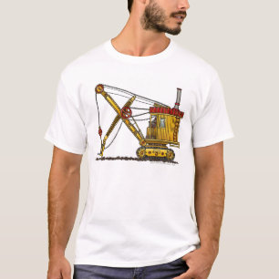 Steam Shovel Digger Construction Apparel T-shirt