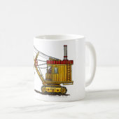 Steam Shovel Digger Construction Mokken (Voorkant rechts)