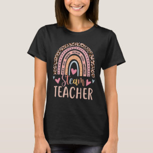 Steam Teacher Science Technology Engineering Wisku T-shirt