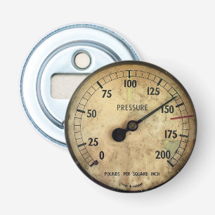 STEAM TRAIN GAGE BUTTON FLESOPENER