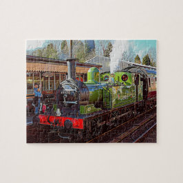 Steam Train Jigzaag Legpuzzel