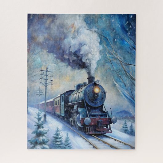 Steam Train Legpuzzel (Verticaal)