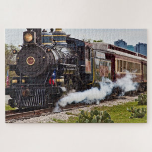 Steam Train Locomotive #24 Jigzaag Puzzle 1014 pc. Legpuzzel