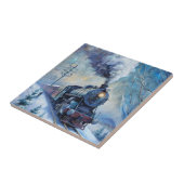 Steam Train Tegeltje (Zijkant)