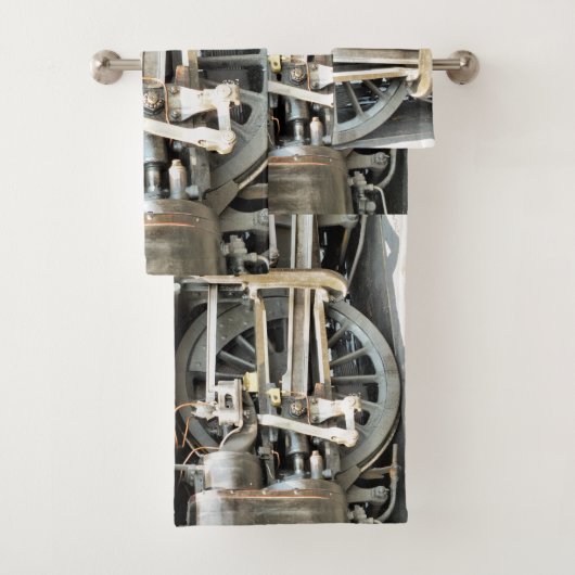 STEAM TRAINS BAD HANDDOEK (Insitu)