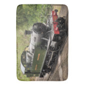 STEAM TRAINS BADMAT (Voorkant Verticaal)