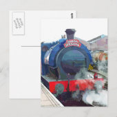 STEAM TRAINS BRIEFKAART (Voorkant / Achterkant)