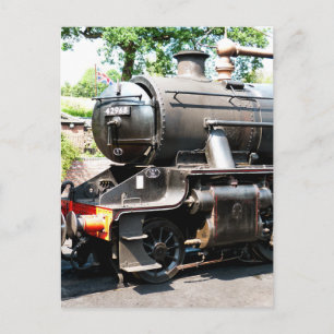 STEAM TRAINS BRIEFKAART
