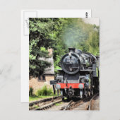 STEAM TRAINS BRIEFKAART (Voorkant / Achterkant)