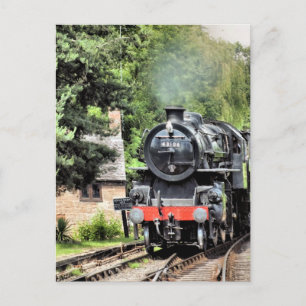 STEAM TRAINS BRIEFKAART