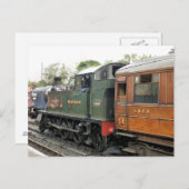STEAM TRAINS BRIEFKAART (Voorkant / Achterkant)