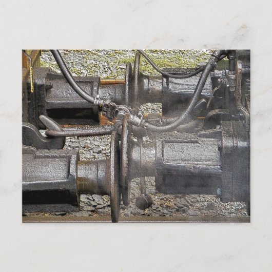 STEAM TRAINS BRIEFKAART (Voorkant)