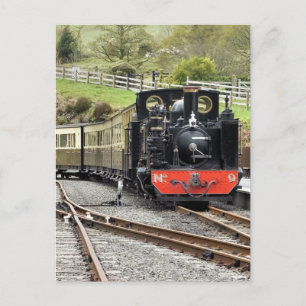 STEAM TRAINS BRIEFKAART