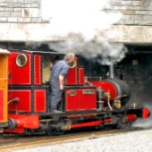 STEAM TRAINS BRIEFKAART