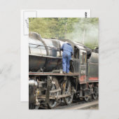 STEAM TRAINS BRIEFKAART (Voorkant / Achterkant)
