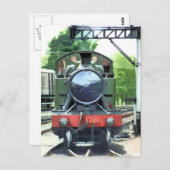 STEAM TRAINS BRIEFKAART (Voorkant / Achterkant)