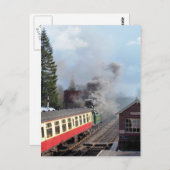 STEAM TRAINS BRIEFKAART (Voorkant / Achterkant)