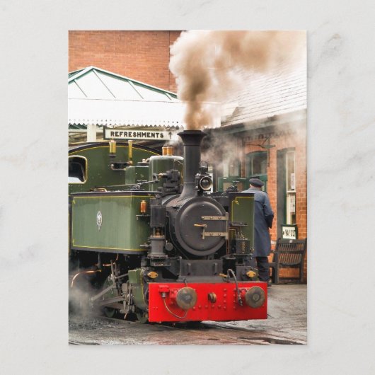 STEAM TRAINS BRIEFKAART (Voorkant)