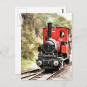 STEAM TRAINS BRIEFKAART (Voorkant / Achterkant)