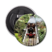 STEAM TRAINS BUTTON FLESOPENER (Voorkant)