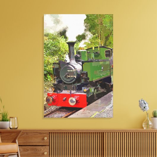 STEAM TRAINS CANVAS AFDRUK (Insitu (Woonkamer))