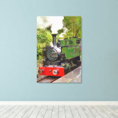 STEAM TRAINS CANVAS AFDRUK (Insitu (Houten vloer))