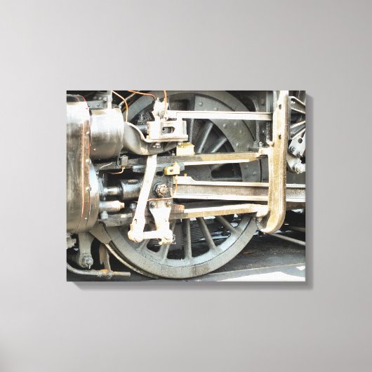 STEAM TRAINS CANVAS AFDRUK (Voorkant)