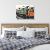 STEAM TRAINS CANVAS AFDRUK (Insitu (Slaapkamer))