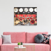 STEAM TRAINS CANVAS AFDRUK (Insitu (Woonkamer))