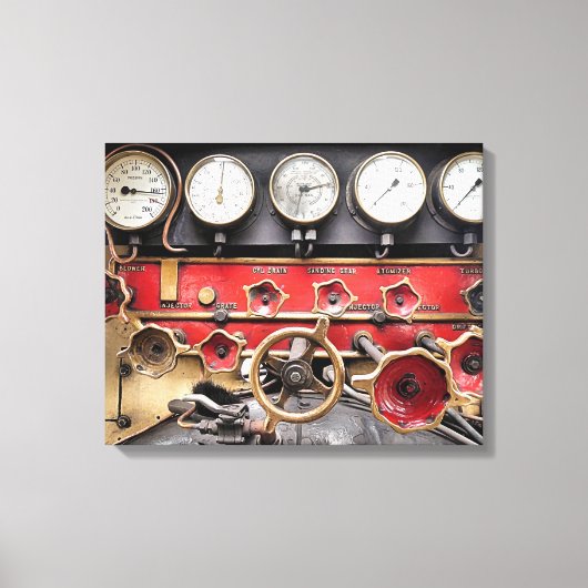 STEAM TRAINS CANVAS AFDRUK (Voorkant)