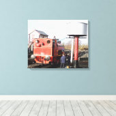 STEAM TRAINS CANVAS AFDRUK (Insitu (Houten vloer))