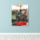 STEAM TRAINS CANVAS AFDRUK (Insitu (Houten vloer))