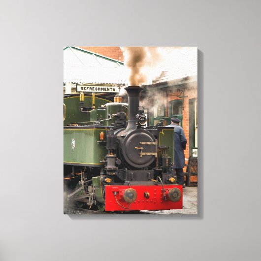 STEAM TRAINS CANVAS AFDRUK (Voorkant)