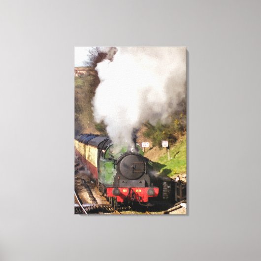 STEAM TRAINS CANVAS AFDRUK (Voorkant)