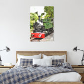 STEAM TRAINS CANVAS AFDRUK (Insitu (Slaapkamer))