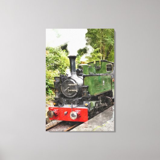STEAM TRAINS CANVAS AFDRUK (Voorkant)