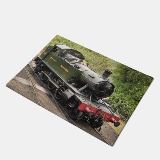 STEAM TRAINS DEURMAT (Schuin)