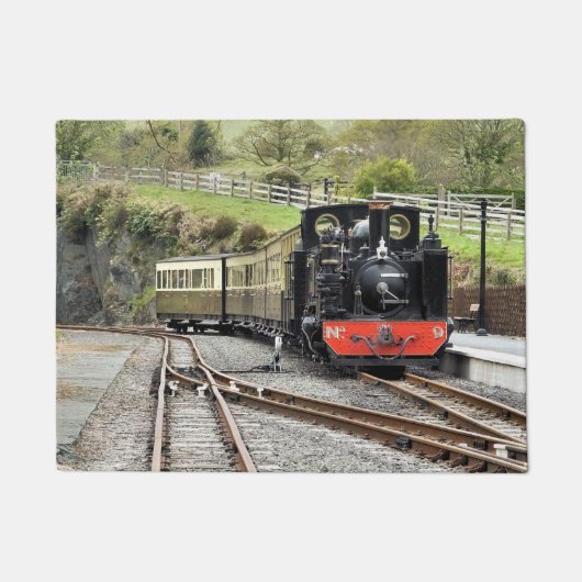 STEAM TRAINS DEURMAT (Voorkant)