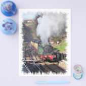 STEAM TRAINS FLYER (Enkel)