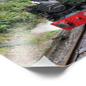 STEAM TRAINS FOTO AFDRUK (Hoek)