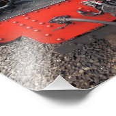 STEAM TRAINS FOTO AFDRUK (Hoek)