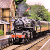 STEAM TRAINS FOTOBLOKKEN