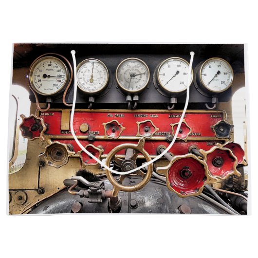 STEAM TRAINS GROOT CADEAUZAKJE (Voorkant)